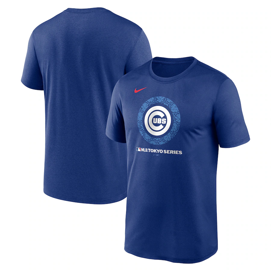Men Chicago Cubs blank blue 2025 MLB T shirts style 7